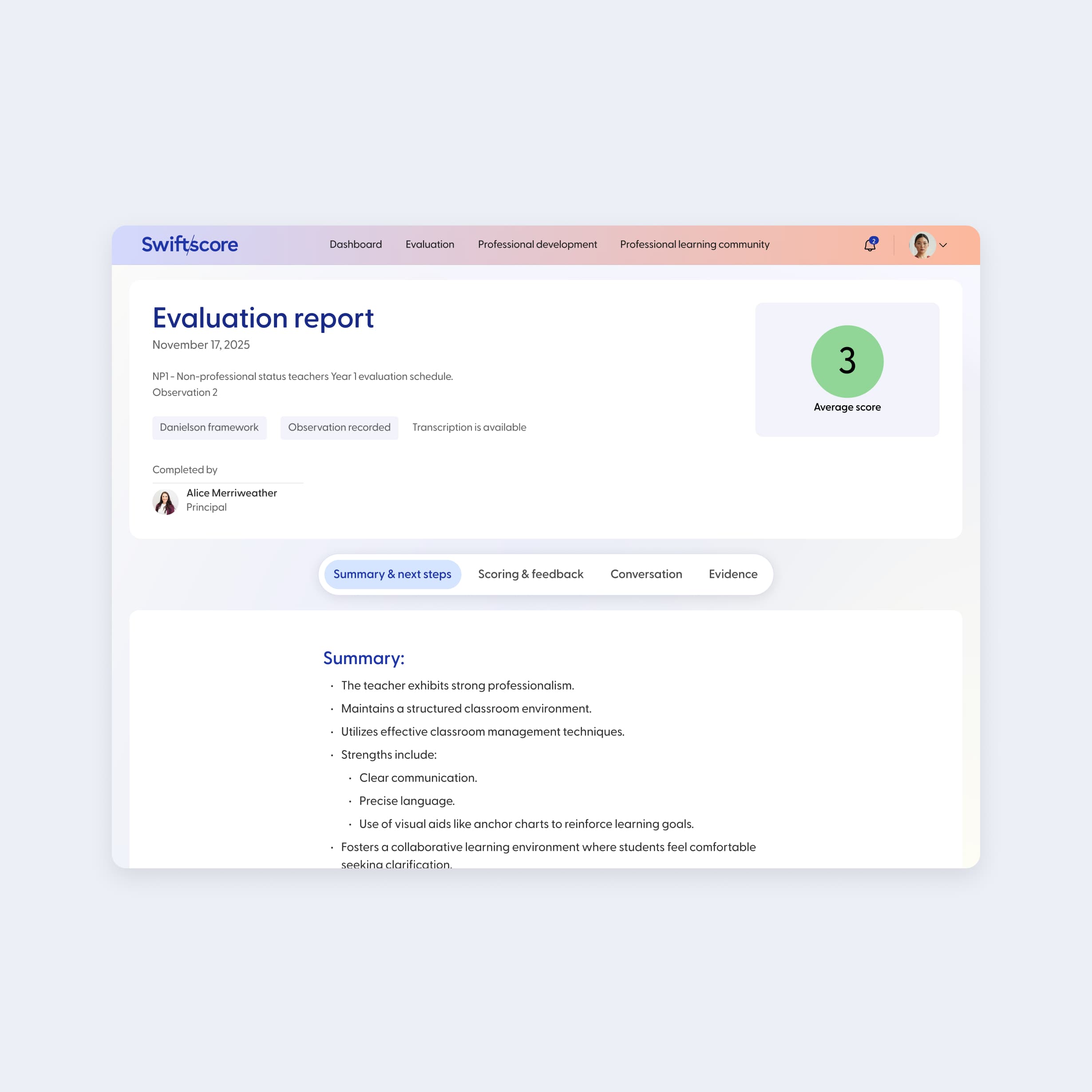 Calibrate with your team